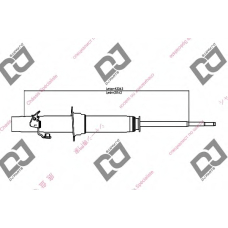 DS1333GT DJ PARTS Амортизатор