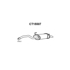 CT15507 VENEPORTE Глушитель выхлопных газов конечный