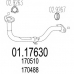 01.17630 MTS Труба выхлопного газа