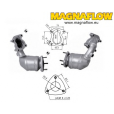 61805D MAGNAFLOW Катализатор