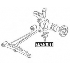 2320-61 ASVA Несущий / направляющий шарнир