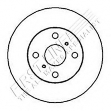 FBD050 FIRST LINE Тормозной диск
