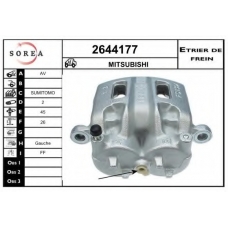 2644177 EAI Тормозной суппорт