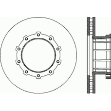 DSX1048.20 ROADHOUSE Тормозной диск