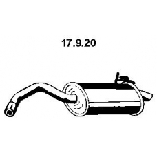 17.9.20 EBERSPACHER Глушитель выхлопных газов конечный