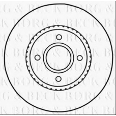 BBD5316 BORG & BECK Тормозной диск