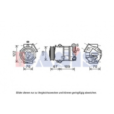 852685N AKS DASIS Компрессор, кондиционер