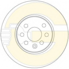 6043181 GIRLING Тормозной диск