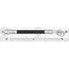 T 85 068 BREMBO Тормозной шланг