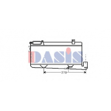 167050N AKS DASIS Интеркулер