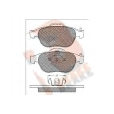 RB1432 R BRAKE Комплект тормозных колодок, дисковый тормоз