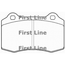 FBP3455 FIRST LINE Комплект тормозных колодок, дисковый тормоз