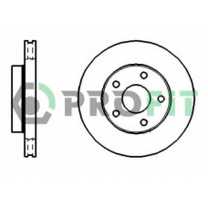 5010-0180 PROFIT Тормозной диск