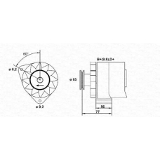 943356668010 MAGNETI MARELLI Генератор