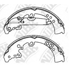 FN0620 NiBK Комплект тормозных колодок