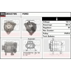 DRA0795 DELCO REMY Генератор
