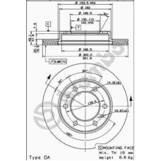 09.5679.10 BREMBO Тормозной диск