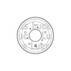DB4036 TRW Тормозной барабан
