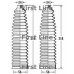 FSG3289 FIRST LINE Пыльник, рулевое управление