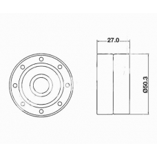 ITB-6230 IPS Parts Устройство для натяжения ремня, ремень грм