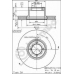 BS 7919 BRECO Тормозной диск