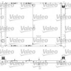 734354 VALEO Радиатор, охлаждение двигателя