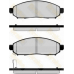 PA1713 BRAKE ENGINEERING Комплект тормозных колодок, дисковый тормоз