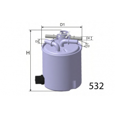 M588 MISFAT Топливный фильтр