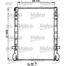 730637 VALEO Радиатор, охлаждение двигателя