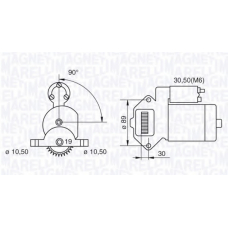 063280022010 MAGNETI MARELLI Стартер