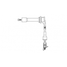 6A66E58 BREMI Провод зажигания