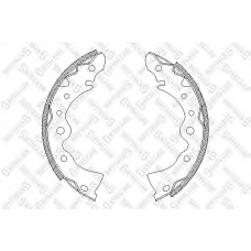 155 100-SX STELLOX Комплект тормозных колодок