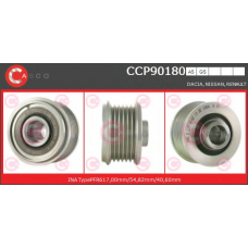 CCP90180GS CASCO Ременный шкив, генератор