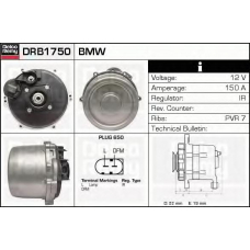 DRB1750 DELCO REMY Генератор