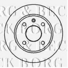 BBD4886 BORG & BECK Тормозной диск