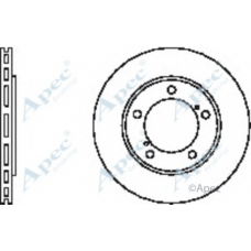 DSK2346 APEC Тормозной диск