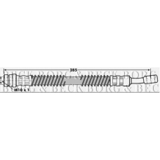 BBH7015 BORG & BECK Тормозной шланг