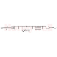 431291B BENDIX Трос, стояночная тормозная система