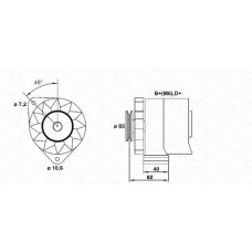 943356125010 MAGNETI MARELLI Генератор