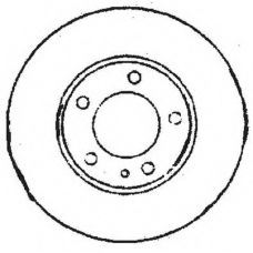 561553BC BENDIX Тормозной диск