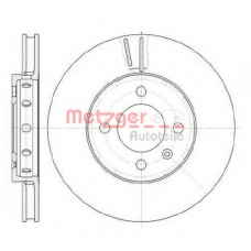 61484.10 METZGER Тормозной диск