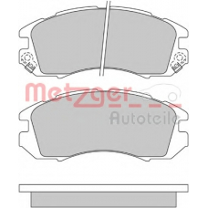 1170474 METZGER Комплект тормозных колодок, дисковый тормоз