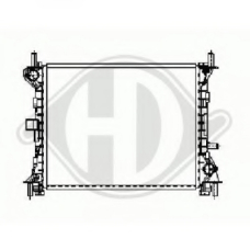 8110198 DIEDERICHS Радиатор, охлаждение двигателя