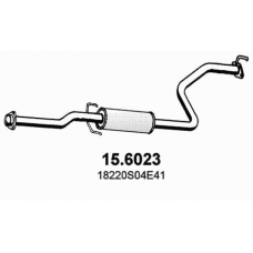 15.6023 ASSO Средний глушитель выхлопных газов