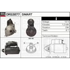 DRS3877 DELCO REMY Стартер