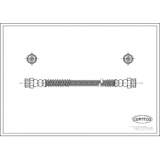 19032595 CORTECO Тормозной шланг