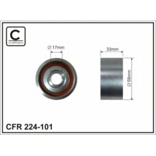 224-101 CAFFARO Натяжной ролик, ремень грм