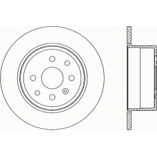 BDR1414.10 OPEN PARTS Тормозной диск