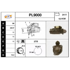 PL9000 SNRA Стартер