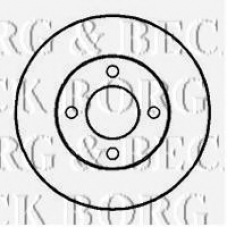 BBD4194 BORG & BECK Тормозной диск